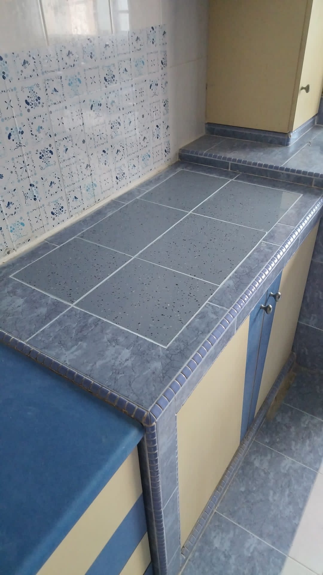 Masonry works in the stove