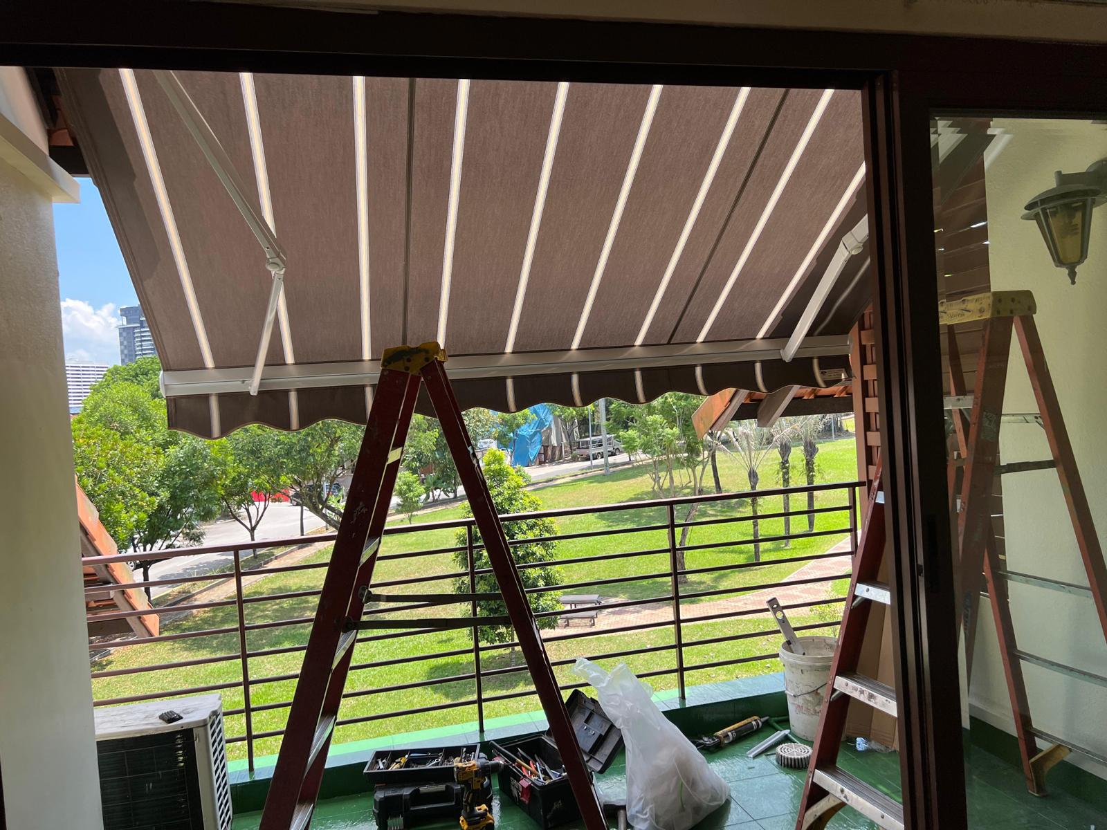 Install new canvas