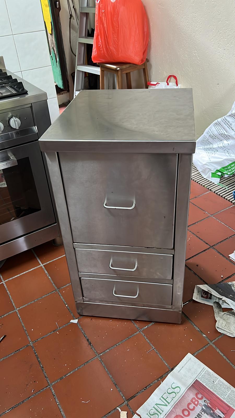 Repair and servicing for stainless steel drawer