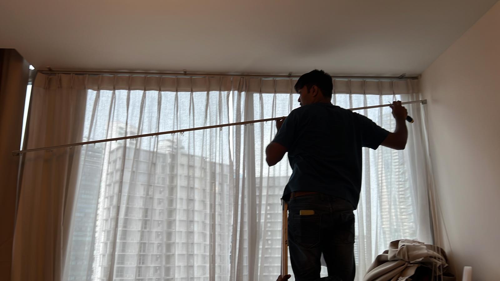 Repair / Rplace bracket for curtain