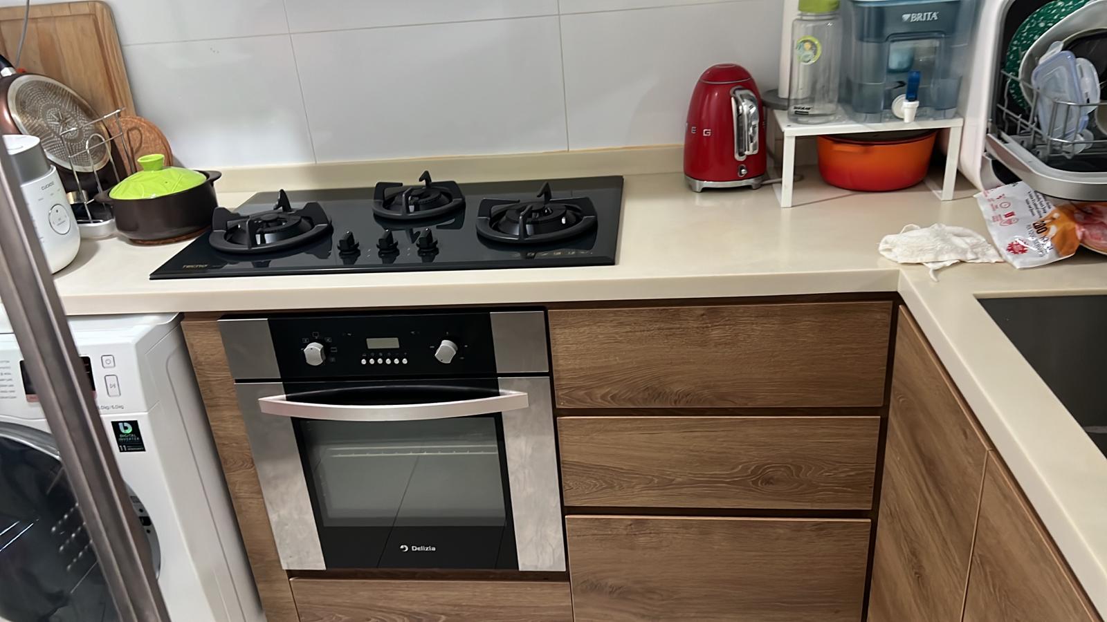 Replacement new gas stove