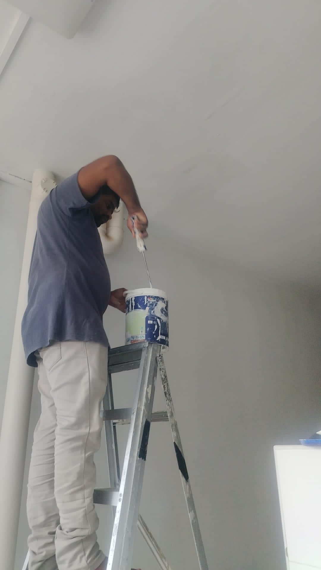 Patch up ceiling and painting